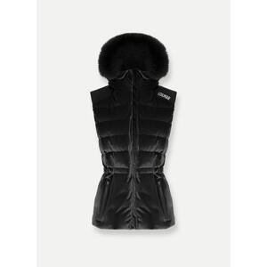 Dámská vesta Colmar Ladies Vest + Fur Černá 38