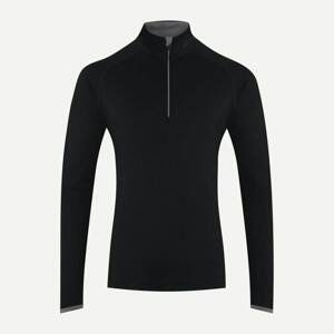 Pánská funkční mikina Kjus Feel Half-Zip Černá 50