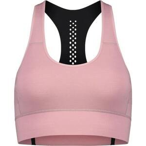 Dámská sportovní podprsenka Mons Royale Stratos Merino Shift Sports Bra Tmavě modrá XS