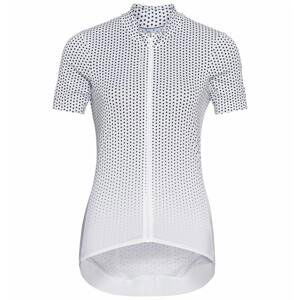 Dámský cyklistický dres Odlo Stand-up collar full zip ZEROWEIGHT