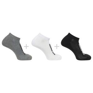 Ponožky Salomon EVERYDAY LOW 3-PACK Černá M