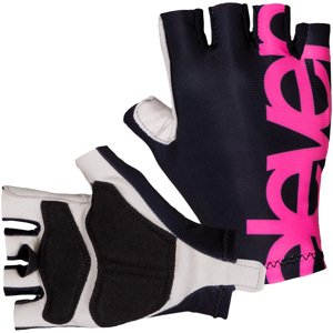 Cyklistické rukavice Eleven Black Pink Velikost: M