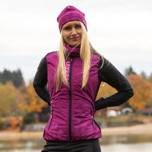 Dámská hybridní vesta Eleven Fusion Fuchsia Velikost: XS