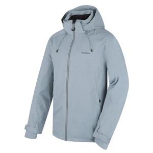 Husky Pánská hardshell bunda Nelory M light blue XXXL