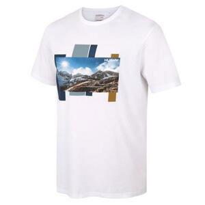 Husky Pánské bavlněné triko Tee Skyline M white XXL