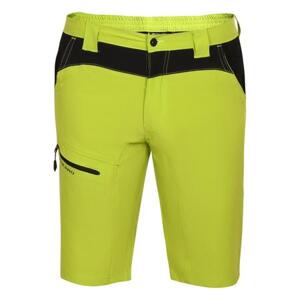 ALPINE PRO Pánské šortky OLEC lime green 54, Zelená