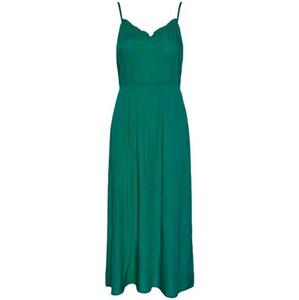 Pieces Dámské šaty PCNYA Long Line Fit 17135286 Pepper Green S