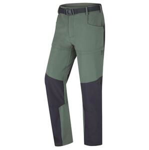 Husky Pánské outdoor kalhoty Keiry M green/anthracite L