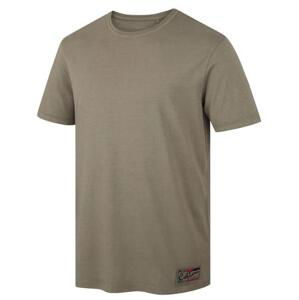 Husky Pánské bavlněné triko Tee Base M dark khaki L