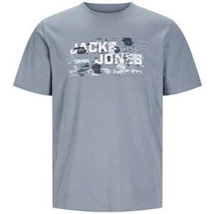 Jack&Jones Pánské triko JCOOUTDOOR Regular Fit 12262560 Flint Stone S