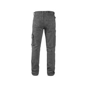 Kalhoty jeans CXS ALBI, pánské, šedé, vel. 48
