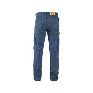 Kalhoty jeans CXS ALBI, pánské, modré, vel. 46