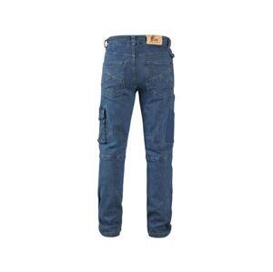 Kalhoty jeans CXS ALBI, pánské, modré, vel. 52
