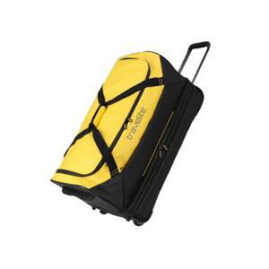 Travelite Basics Wheeled Duffle exp. Black/yellow