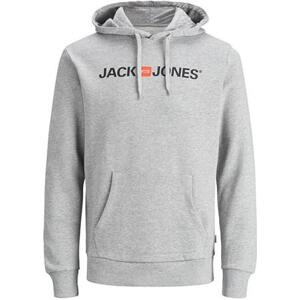 Jack&Jones Pánská mikina Regular Fit JJECORP 12137054 Light Grey Melange S