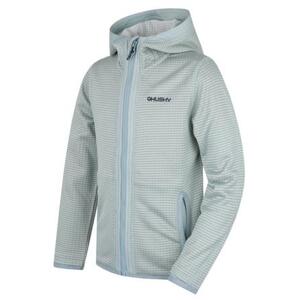 Husky Dětská mikina s kapucí Artic Zip K faded mint 122-128