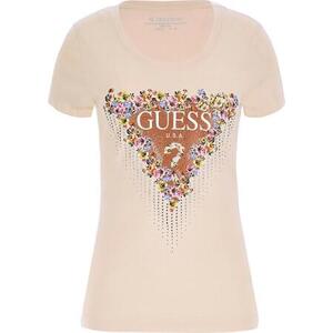 Guess Dámské triko Slim Fit W4YI72J1314-A61E L