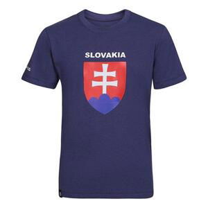 PROGRESS SK T-SHIRT JR NAVY juniorské triko s bambusem 128/1 tm.modrá, Tmavě