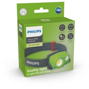 Philips LED čelovka X30HEADX1, zelená