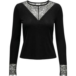 Jacqueline de Yong Dámské triko JDYROXY Regular Fit 15317464 Black XXL