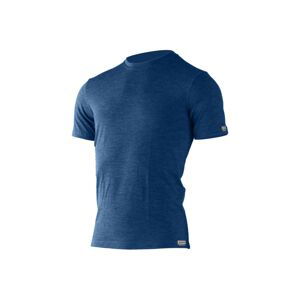Lasting pánské merino triko QUIDO modré Velikost: XXL pánské triko