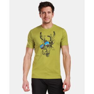 Kilpi GAROVE-M Zelená Velikost: 3XL pánské tričko s krátkým rukávem