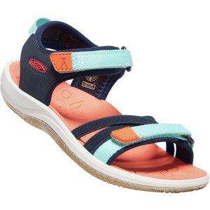 Keen VERANO YOUTH black iris/blue tint Velikost: 32/33 dětské sandály