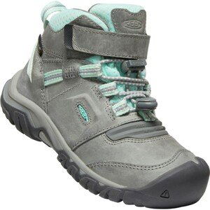 Keen RIDGE FLEX MID WP CHILDREN grey/blue tint Velikost: 27/28