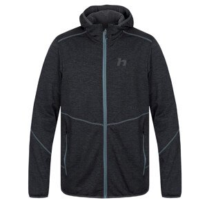 Hannah DAMAR HOODY dark gray mel Velikost: M pánská mikina