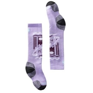 Smartwool K WINTERSPORT FULL CUSHION SKI DAY OTC ultra violet Velikost: M ponožky