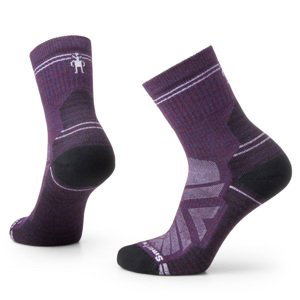 Smartwool W HIKE LIGHT CUSHION MID CREW purple iris Velikost: M dámské ponožky
