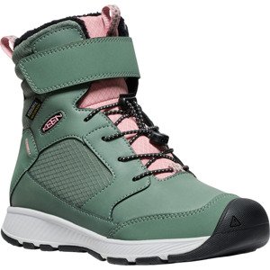 Keen SKUA WINTER WP YOUTH dark forest/rose elegance Velikost: 32/33 dětské boty