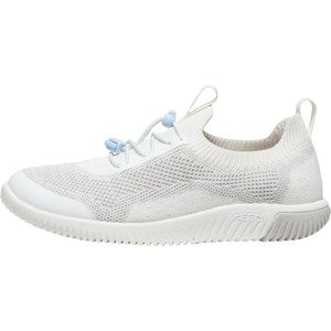 Keen KNX KNIT LACE YOUTH star white/skyway Velikost: 32/33 dětské boty