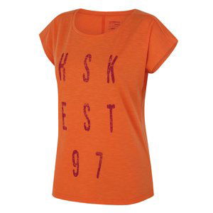 Husky Dámské funkční triko Tingl L lt. orange Velikost: M dámské tričko s krátkým rukávem