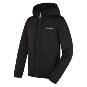 Husky Dětská mikina s kapucí Artic Zip K black Velikost: 152 dětská mikina