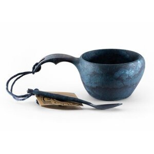 Kupilka KUKSA 210 ml + lžička - Blueberry (BLUE)