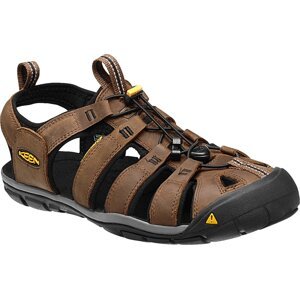 Keen CLEARWATER CNX LEATHER MEN dark earth/black Velikost: 40,5 pánské sandály