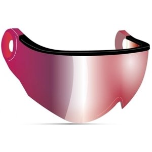 Kask Piuma R Visor - pink gold mirror S1 uni