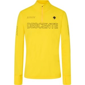 Descente Descente 1/4 Zip T-Neck - Marigold Yellow S