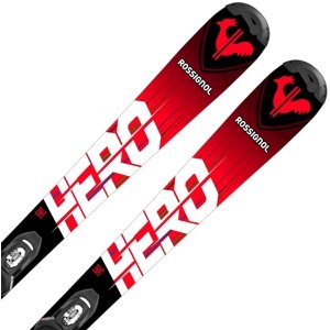 Rossignol Hero Jr 100-140 (Kid-X) + vázání Kid 4 GW B76 black 130