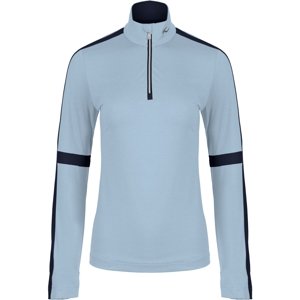 Kjus Women Race Midlayer Half-Zip - Icy Blue/Deep Space M