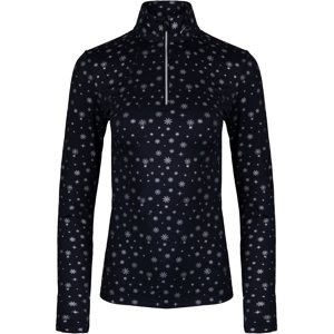 Kjus Women Motion Print Half-Zip - Deep Space/Print Silver M