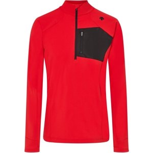 Descente Pánský lyžařský rolák Stephen Men´s T-Neck - Electric Red XL