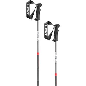 Leki QNTM - black/llight anthracite/bright red 120