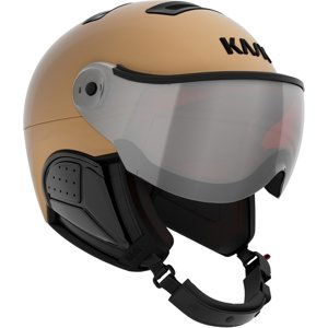 Kask Treasure - gold/Dark mirror 56