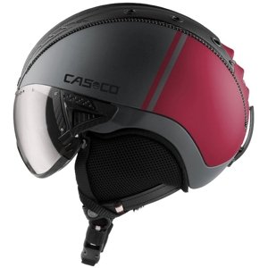 Casco SP-2 Carbonic Visor - Arsenic Grey-Red 55-57