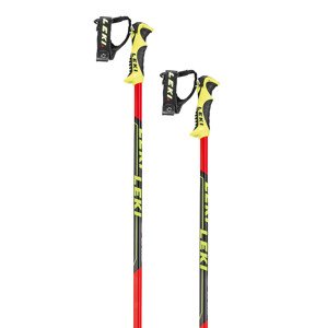 Leki Worldcup Lite SL - neonred/black/white/yellow 90