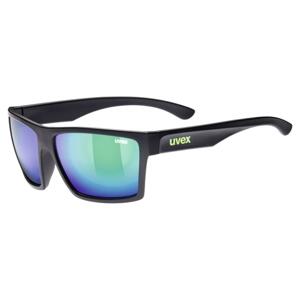 Uvex LGL 29 - black mat/mirror green uni