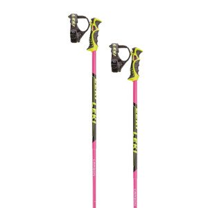 Leki Venom SL TR-S - pink/black/white/yellow 130