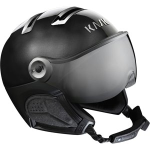 Kask Chrome - black/silver/silver mirror 58